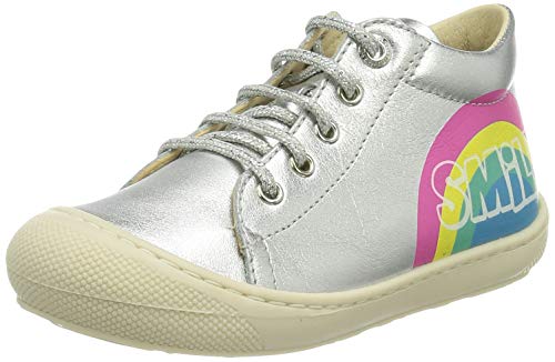 Naturino Mädchen MERLINO Sneaker, Silver, 20 EU von Naturino