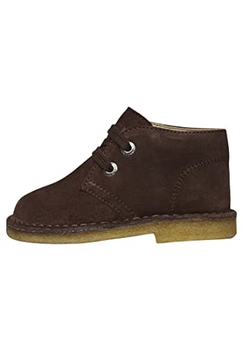 Naturino Milky-Desert Boots aus Veloursleder Dunkelbraun 32 von Naturino