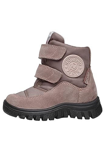 Naturino PILE-Après-Ski Stiefelette aus Cord und Veloursleder Rosa 35 von Naturino