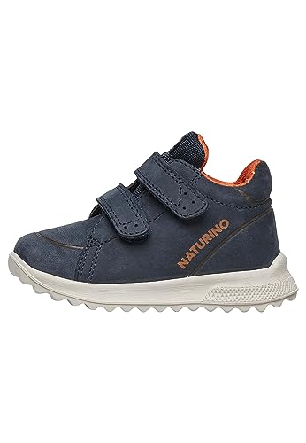 Naturino PARPAR WP-Sneakers aus Veloursleder, Marineblau 23 von Naturino