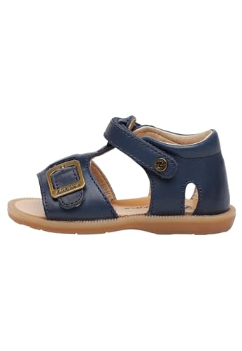 Naturino QUARZO-Sandali in pelle con velcro, Blu 22 von Naturino