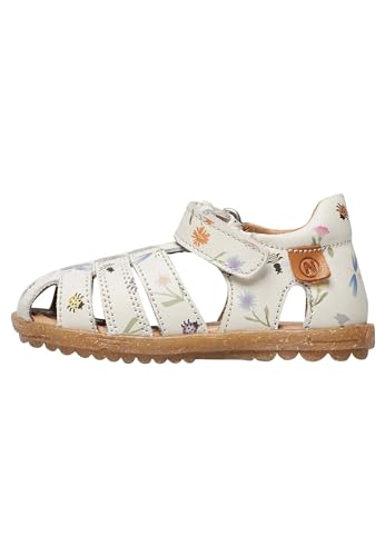 Naturino SEE-Halb geschlossene Sandalen aus Leder, Creme weiß 25 von Naturino