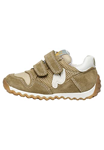 Naturino Sammy 2 VL.-Sneaker aus Leder und Stoff grau 30 von Naturino