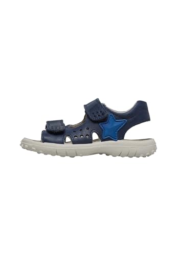 Naturino Sandalen aus Leder mit Stern, Marineblau 28 Naturino Sandalen aus Leder mit Stern, Marineblau 28 von Naturino
