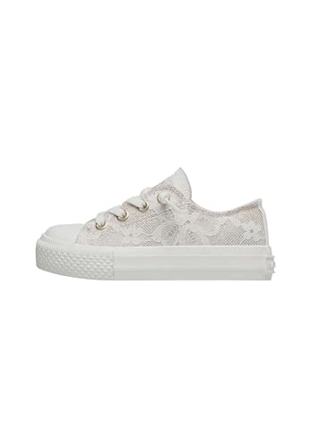 Naturino Sneaker aus Stoff, weiß 32 von Naturino