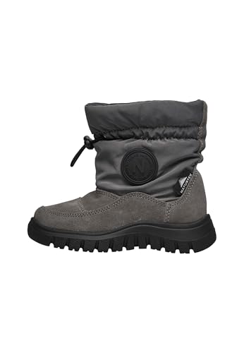 Naturino Stiefel aus Veloursleder und technischem Gewebe, Anthrazit 39 von Naturino