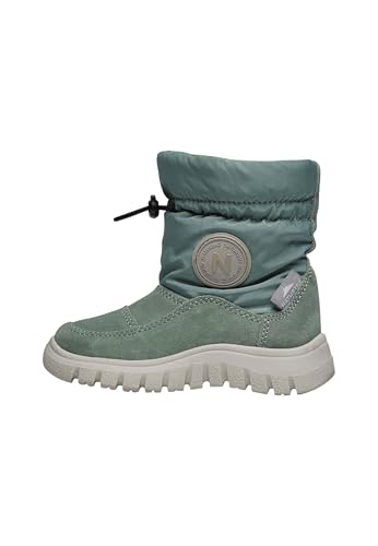 Naturino Stiefel aus Veloursleder und technischem Gewebe, Salbei 22 von Naturino