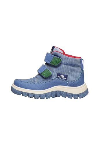 Naturino Stiefel aus Veloursleder und technischem Gewebe, azurblau- 28 Naturino Stiefel aus Veloursleder und technischem Gewebe, azurblau- 28 von Naturino