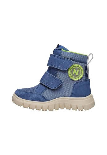 Naturino Stiefel aus Veloursleder und technischem Gewebe, blau 37 von Naturino