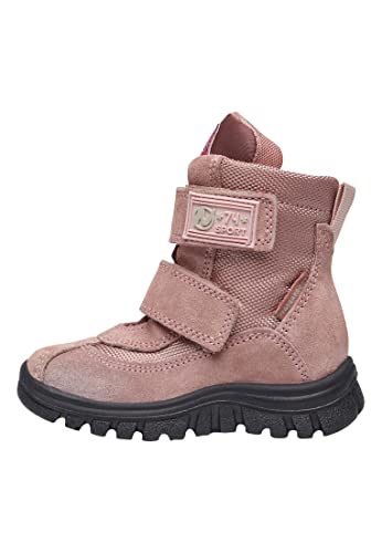 Naturino THORENS-Stiefel aus Veloursleder und Gewebe Rosa 26 von Naturino