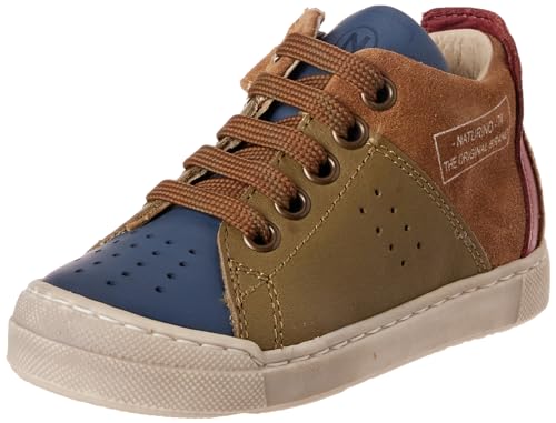 Naturino Trajan High Zip Krippenschuh, Indigo Stone, 21 EU von Naturino