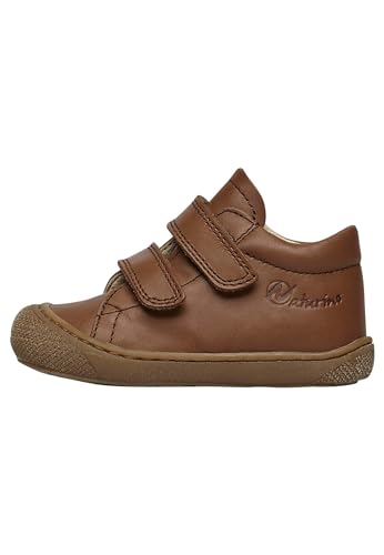 Naturino Cocoon VL-Lauflernschuhe aus Nappaleder Cognac 21 von Naturino