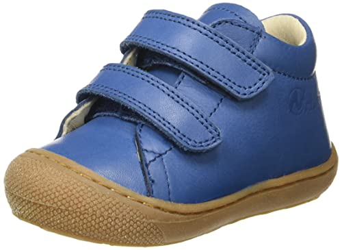 Naturino Cocoon VL-Lauflernschuhe aus Nappaleder, azurblau 22 von Naturino