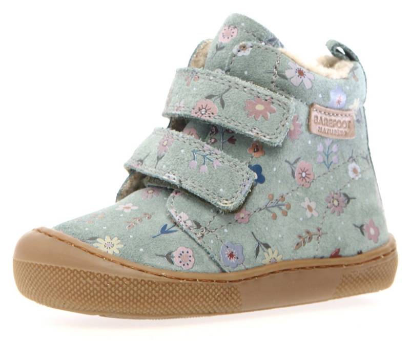 Naturino Wigghi Lauflernschuh Winterstiefel mit Blumenprint, Größenschablone zum Download von Naturino