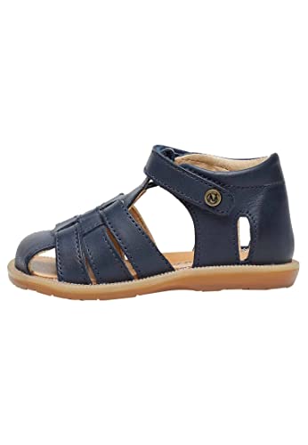 Naturino ZAFFIRO-Halb offene Sandale aus Leder blau 28 von Naturino