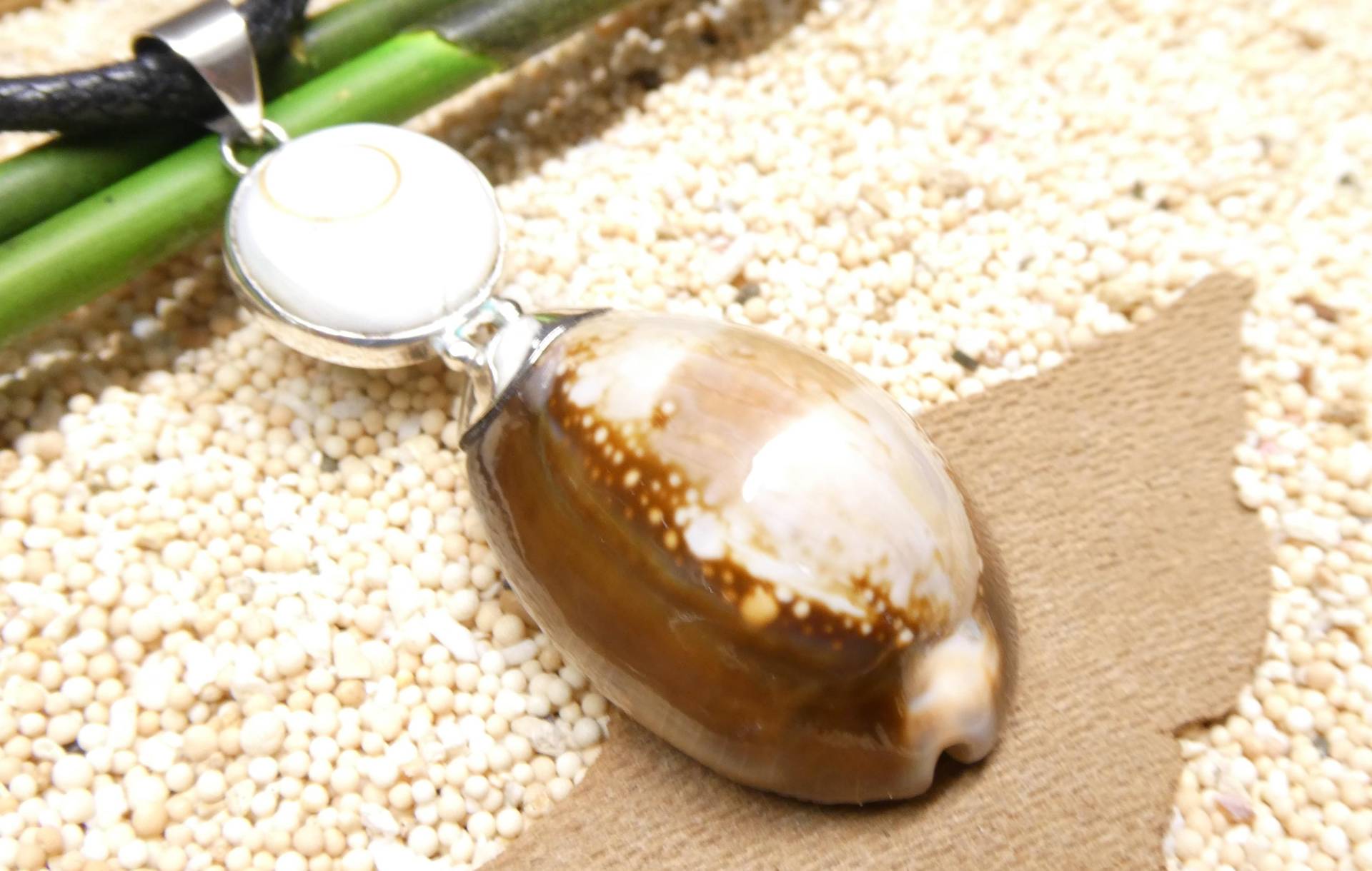 Anhänger Schnecke Mit Shivaauge , Fassung Sterlingsilber Handgearbeitet Schmuck Für Frauen Anhänger Schnecke Mit Shivaauge , Fassung Sterlingsilber Handgearbeitet Schmuck Für Frauen von NaturprodukteBG