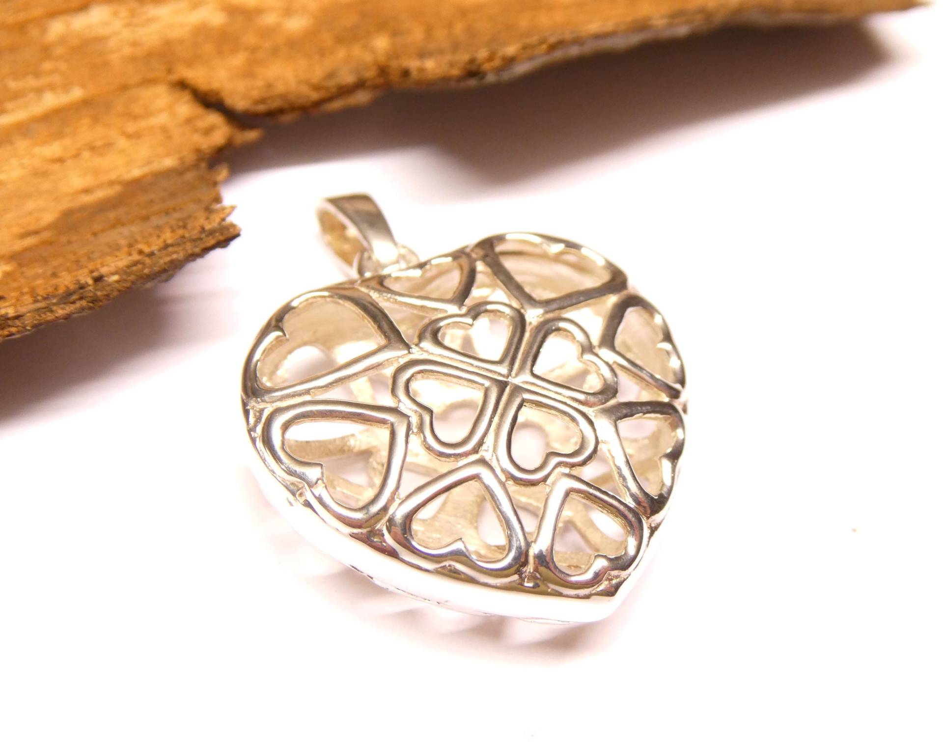 Anhänger Silber , Motivanhänger " Herz Sterlingsilber Schmuck Frauen Anhänger Silber , Motivanhänger " Herz Sterlingsilber Schmuck Frauen von NaturprodukteBG