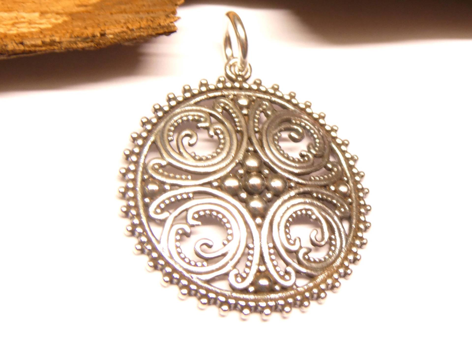 Anhänger Silber Mit Ornamenten , Sterlingsilber Schmuck Für Frauen Anhänger Silber Mit Ornamenten , Sterlingsilber Schmuck Für Frauen von NaturprodukteBG