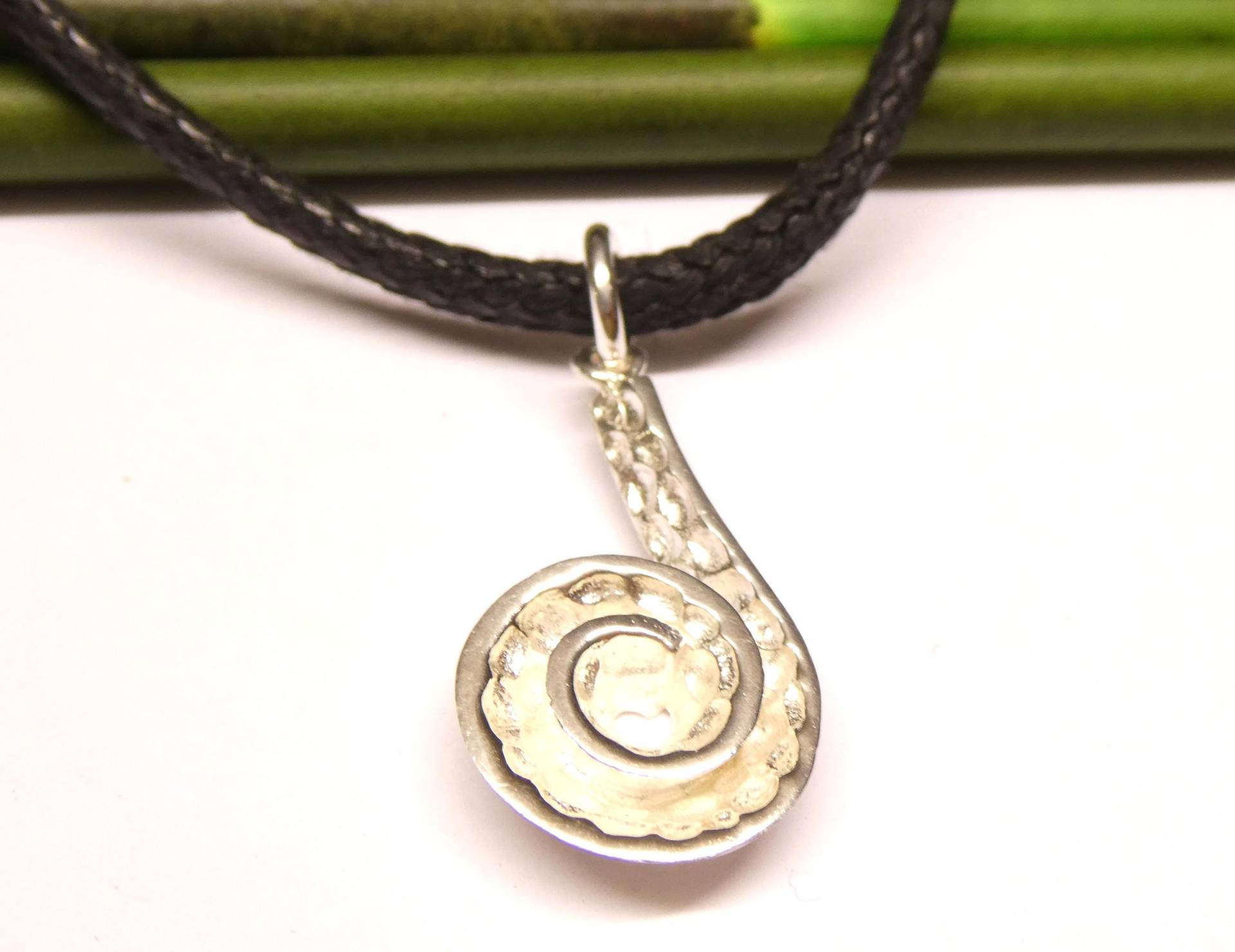 Anhänger Silber Motivanhänger " Schnecke Sterlingsilber von NaturprodukteBG