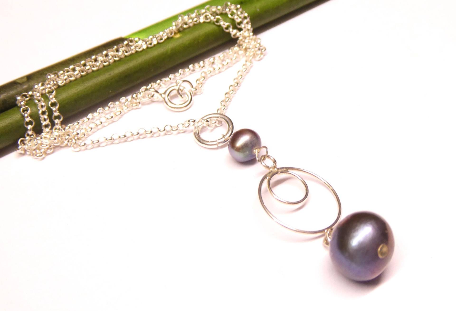 Perlenanhänger Echte Süßwasserzuchtperle , Inklusiv Halskette Sterlingsilber Schmuck Für Frauen Perlenanhänger Echte Süßwasserzuchtperle , Inklusiv Halskette Sterlingsilber Schmuck Für Frauen von NaturprodukteBG