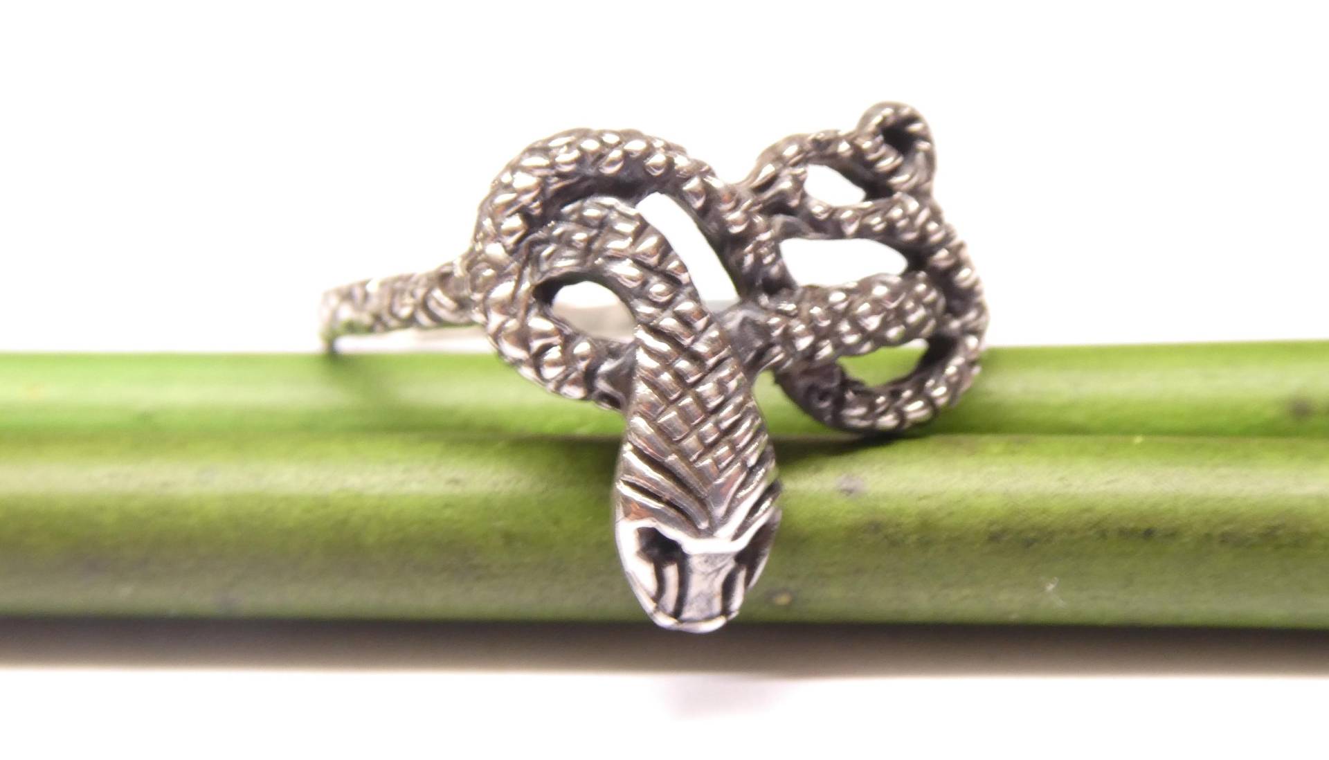 Schlangenring Silber Gr. 56 Aus Sterlingsilber Gearbeitet von NaturprodukteBG