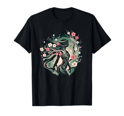 Gaia Griechische Göttin Mutter Natur Umweltschutz Frauen T-Shirt von Naturverbundene Göttin Naturschützer Naturschutz