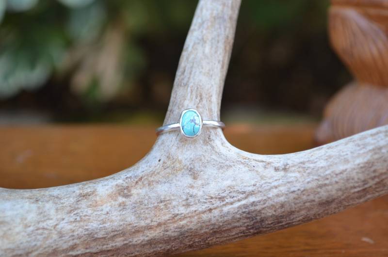 Kingman Ring | Sterling Silber Türkis Boho Kingman Ring | Sterling Silber Türkis Boho von NatvD