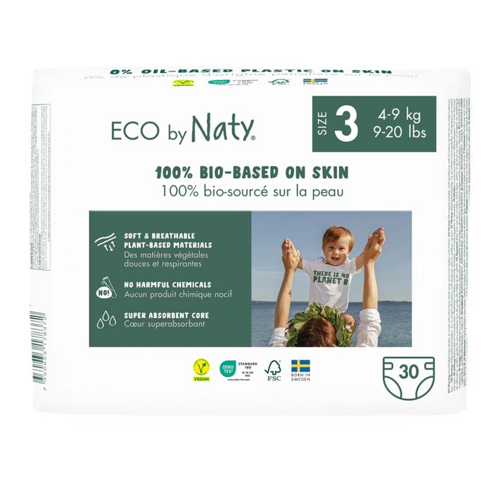 Naty Windeln Windeln - Gr.3, 4-9kg 30Stk Naty Windeln Windeln - Gr.3, 4-9kg 30Stk von Naty