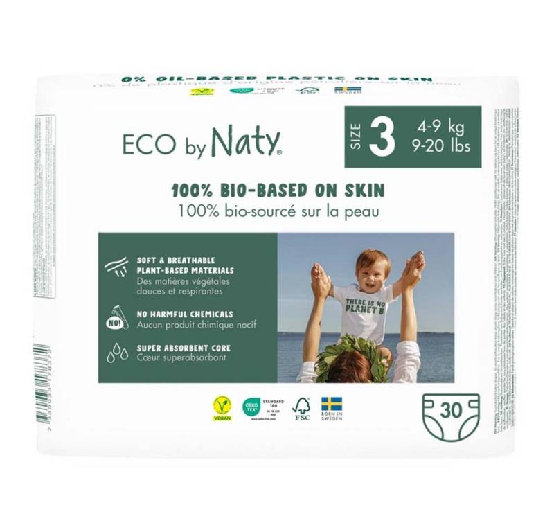 Naty Windeln Windeln - Gr.3, 4-9kg 30Stk Naty Windeln Windeln - Gr.3, 4-9kg 30Stk von Naty