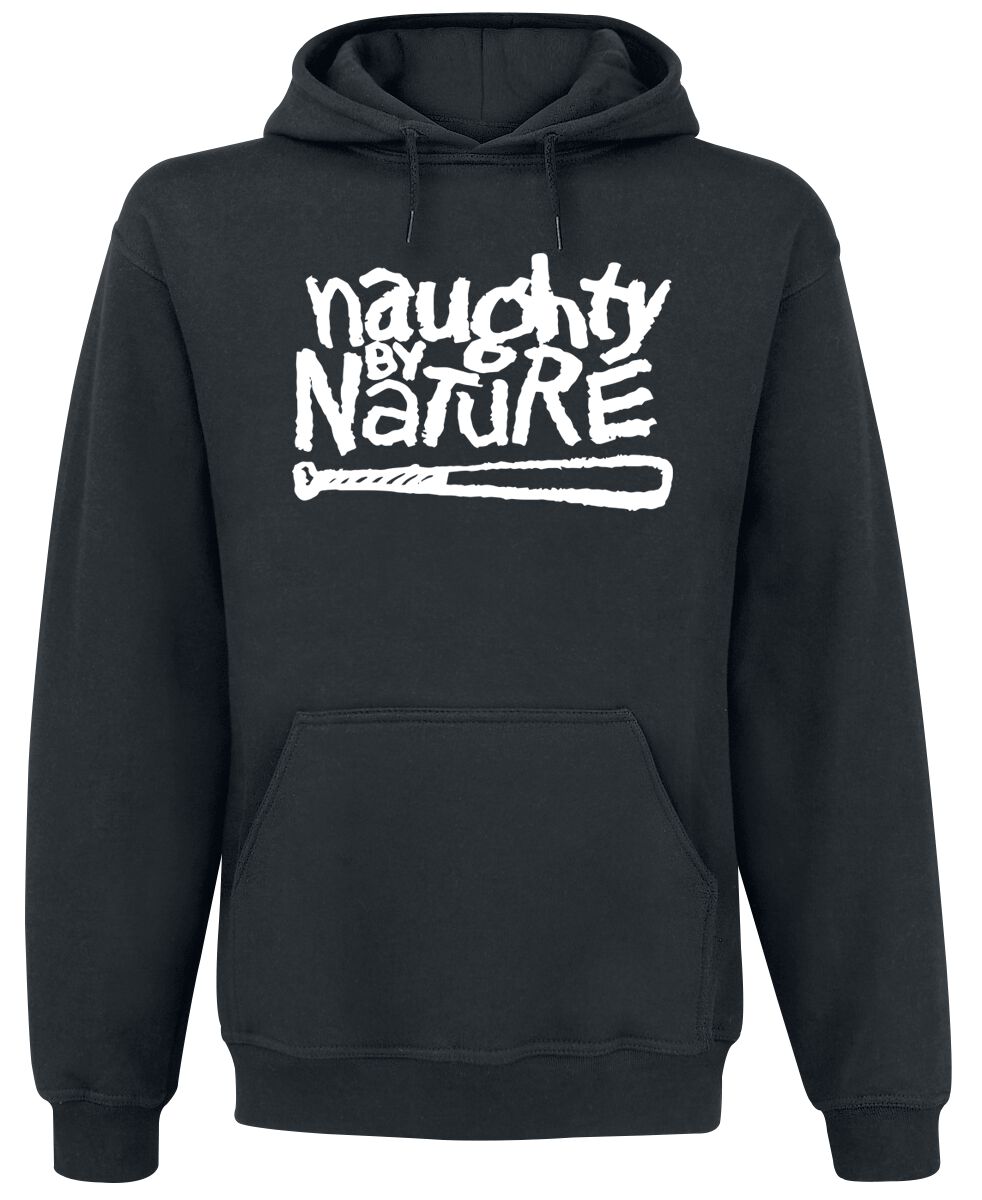 Naughty by Nature Kapuzenpullover - Classic Logo - S bis 3XL - für Männer - Größe S - schwarz  - Lizenziertes Merchandise! von Naughty by Nature
