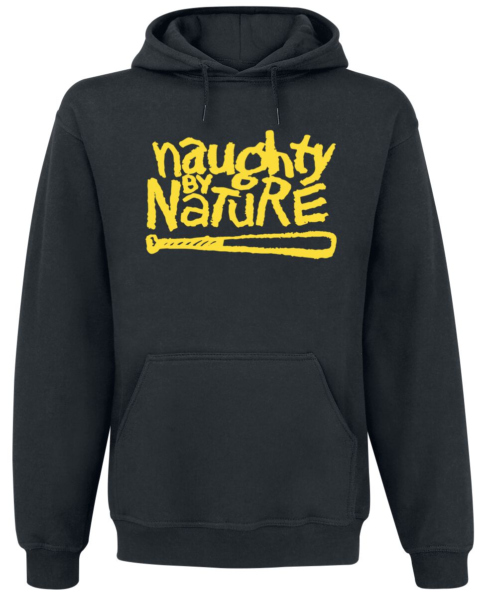Naughty by Nature Yellow Classic Kapuzenpullover schwarz in XL von Naughty by Nature