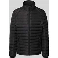Nautgard M Steppjacke mit Label-Patch Modell 'OLYMPUS' in Black, Größe L von Nautgard M