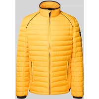 Nautgard M Steppjacke mit Label-Patch Modell 'OLYMPUS' in Gelb, Größe XXL Nautgard M Steppjacke mit Label-Patch Modell 'OLYMPUS' in Gelb, Größe XXL von Nautgard M