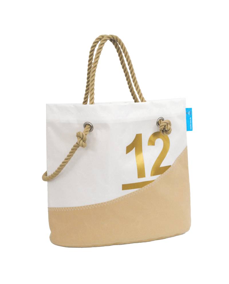 Nautic One - Funkelfeuer gold, großer Shopper gold - Gr. - L von Nautic One