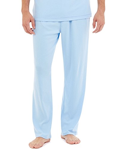 Nautica Herren Knit Sleep Pant Pyjamahose, Noon Blue, Large von Nautica