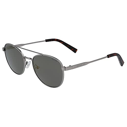 Nautica Herren N4641SP Sunglasses, Silver, Einheitsgröße von Nautica