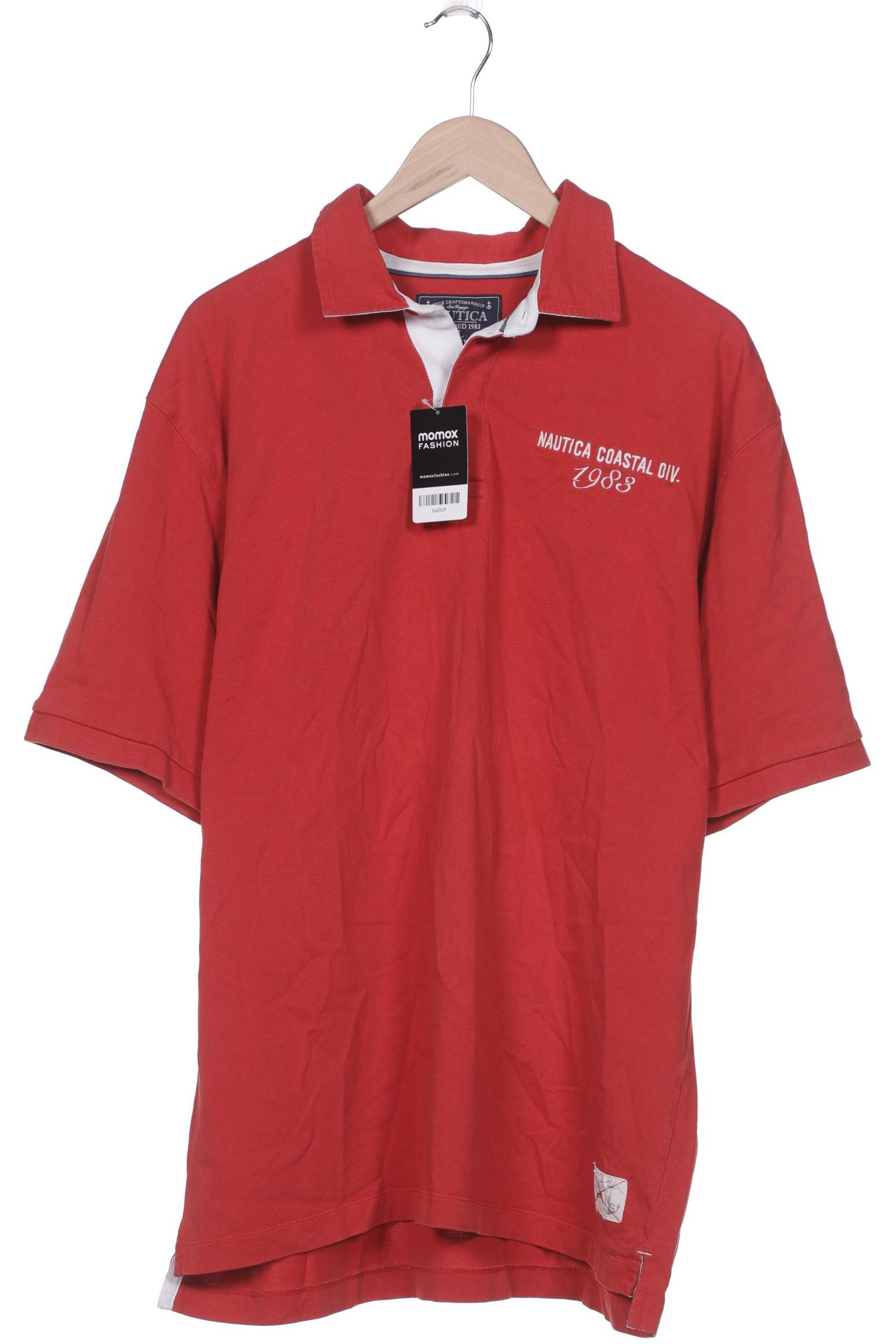 Nautica Herren Poloshirt, rot von Nautica