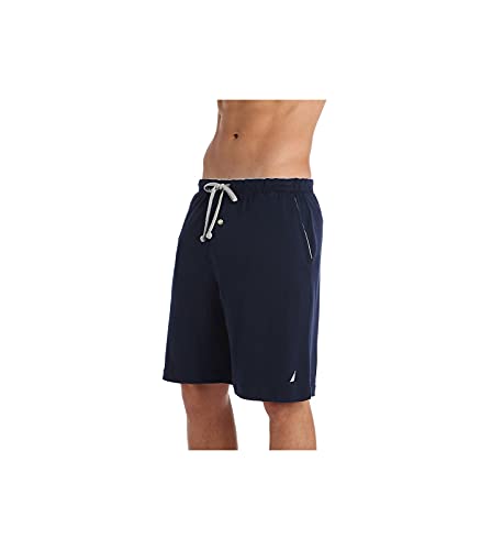 Nautica Herren Soft Knit Elastischer Bund Sleep Lounge Short - Blau - 3X Groß von Nautica