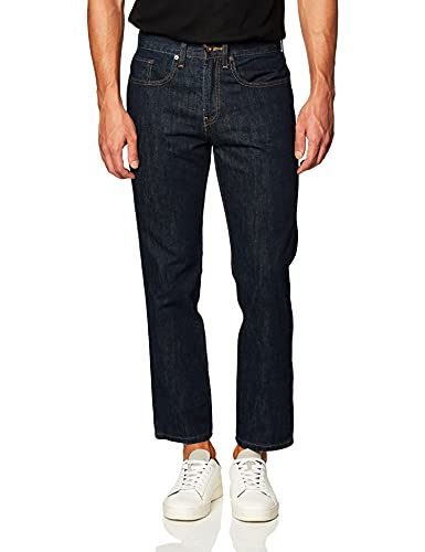 Nautica Herren Straight Fit Jeans, Marineblau, 33W / 32L von Nautica