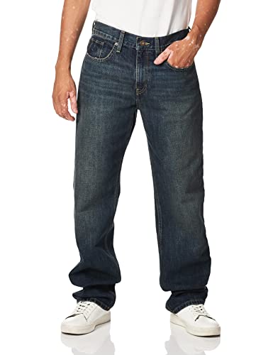 Nautica Traditional Collection Herren-Jeans mit lockerer Passform - Blau - 42W / 32L von Nautica