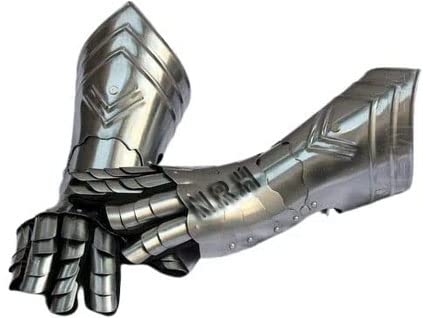 Mittelalterlicher Ritter Funktions-Handschuhe Ritter Kostüm | Krieger Metallhandschuh von Nautical Replica Hub