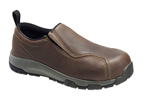 Nautilus 1657 Men's Slip-On Leather Slip Resistant ESD Work Shoe - Carbon Safety Toe von Nautilus