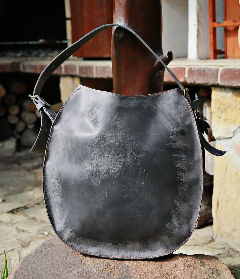 Frauen Grau Handtasche, Lederhandtasche, Leder Geldbörse Crossbody Tasche, Laptoptasche, Weihnachtsgeschenk, Geschenk Für Sie, Echtes von NavahoClothing