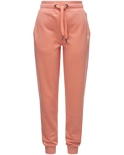 Navahoo Damen Jogginghose Sweathose Sporthose Relaxhose Schmusekätzchen Apricot Gr. XL von Navahoo