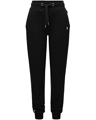 Navahoo Damen Jogginghose Sweathose Sporthose Relaxhose Schmusekätzchen Black Gr. L von Navahoo