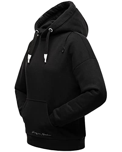 Navahoo Damen Sweatshirt Kapuzenpullover Hoodie Oversized Zuckerbärchen Black Gr. XXL von Navahoo