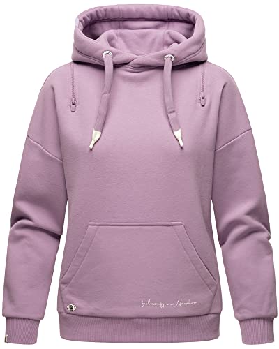 Navahoo Damen Sweatshirt Kapuzenpullover Hoodie ZUCKERBÄRCHEN XS-XL 5 Farben (XS, Lila) von Navahoo