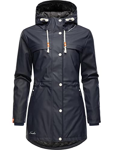 Navahoo Damen Regenmantel Rainy Forest Navy Gr. L von Navahoo