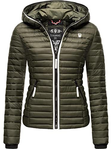 Navahoo Damen Übergangsjacke leichte Steppjacke kurz mit Kapuze Kimuk Prc Olive Gr. XXL Navahoo Damen Übergangsjacke leichte Steppjacke kurz mit Kapuze Kimuk Prc Olive Gr. XXL von Navahoo