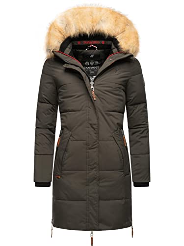 Navahoo Damen Warmer Winter Steppmantel Halina Anthracite Gr. XXL Navahoo Damen Warmer Winter Steppmantel Halina Anthracite Gr. XXL von Navahoo